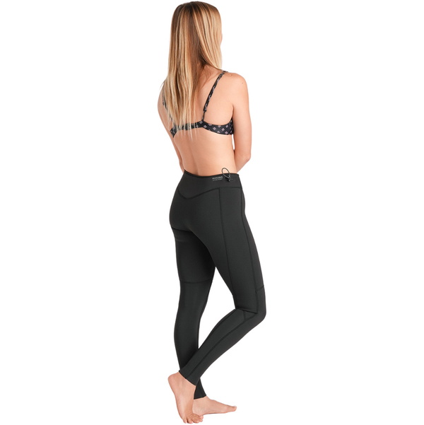 2026 C-Skins Womens Nuwave Solace Lite 1.5mm Leggings C-NSOL15LE - Black / Black / White